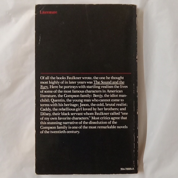 The Sound And The Fury.  A Novel By William Faulkner. - Picture 2 of 5